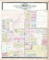 Peoria Sections 33, Peoria City and County 1896